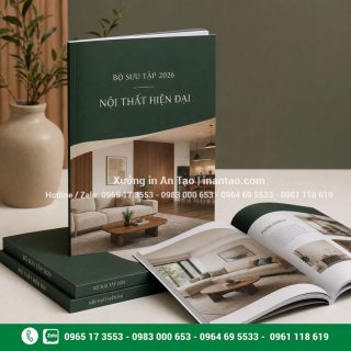 In catalogue chuyên nghiệp, đẹp và đúng tiến độ tại TPHCM
