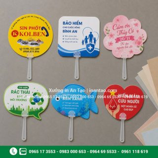 Quạt Giấy In Logo Theo Yêu Cầu: Giải Pháp Quảng Cáo Nhỏ Gọn, Dễ Ghi Nhớ