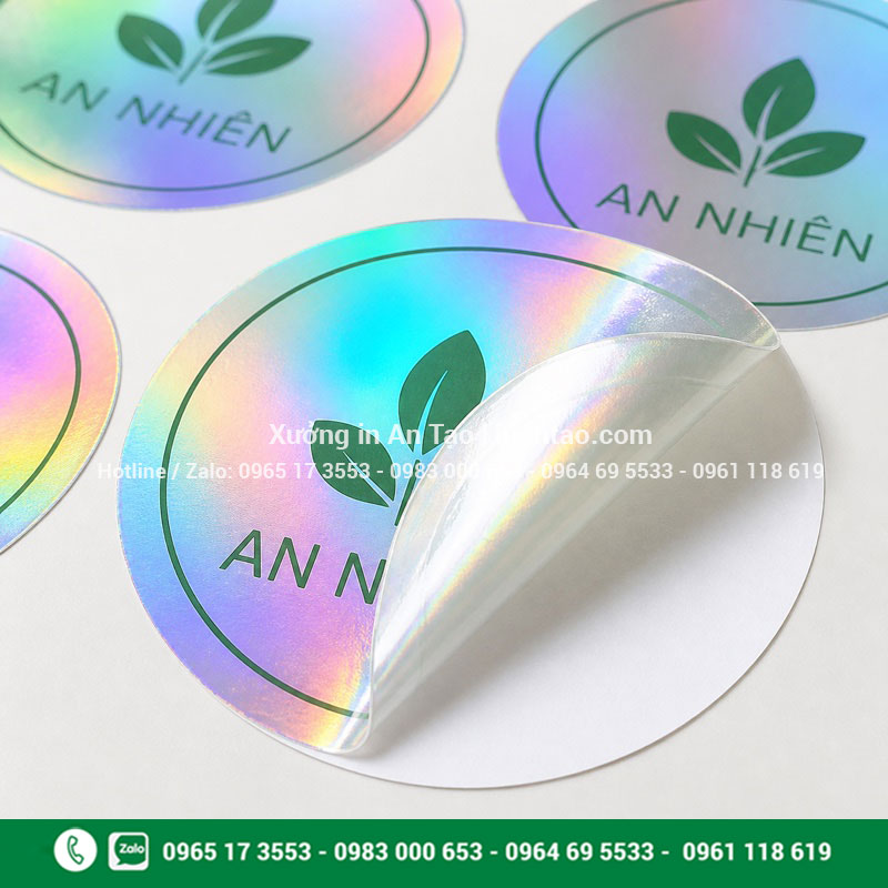 Cấu tạo decal 7 màu thường Decal 7 màu thường được bóc nguyên khỏi lớp đế
