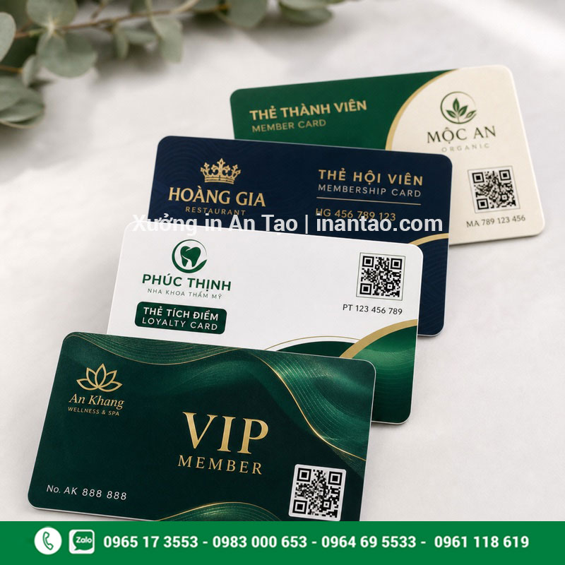 In thẻ nhựa theo yêu cầu tại intuigiayhcm.com Mẫu in thẻ nhựa theo yêu cầu hoàn thiện sắc nét