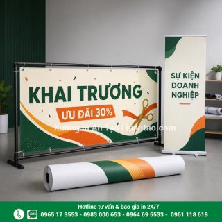 In banner giá rẻ TPHCM, lấy liền theo yêu cầu