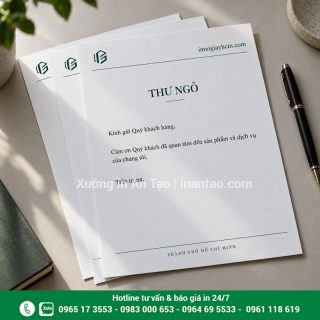 In giấy tiêu đề A4 tại TP HCM: bảng giá và cách chọn giấy