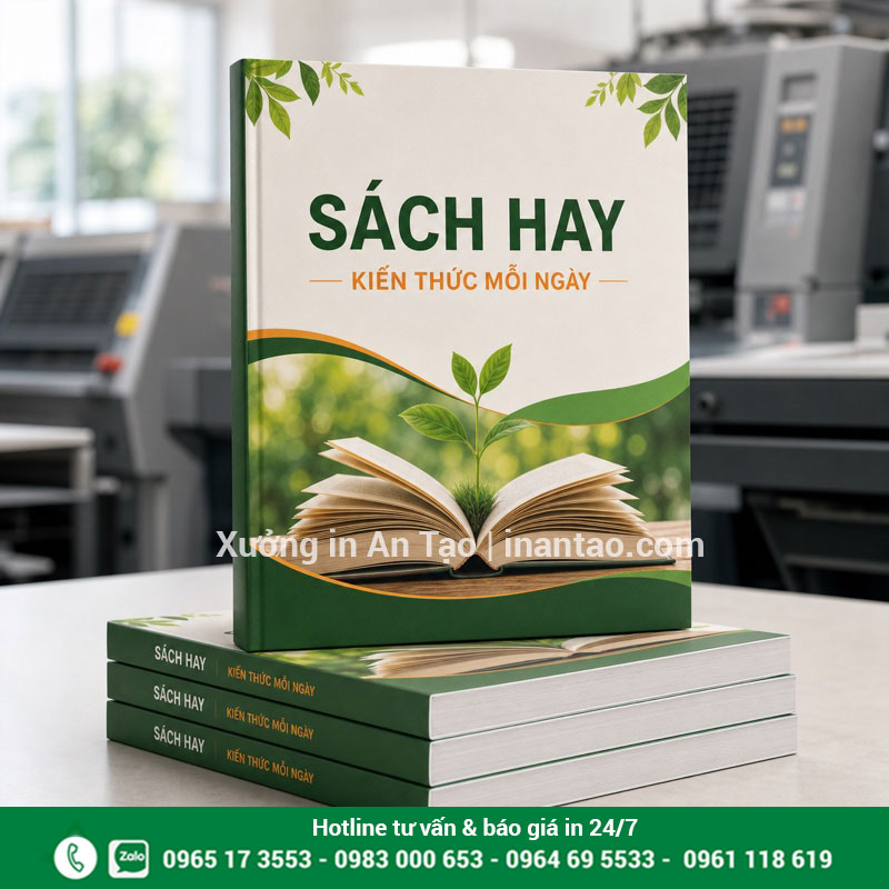 In sách giá rẻ thành phẩm đẹp tại TPHCM Mẫu in sách giá rẻ bìa mềm đóng gáy vuông tại intuigiayhcm.com